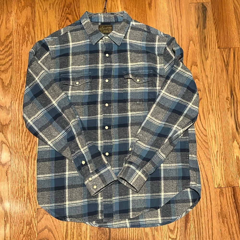 Lucky Brand Men’s Casual Button Down Shirt